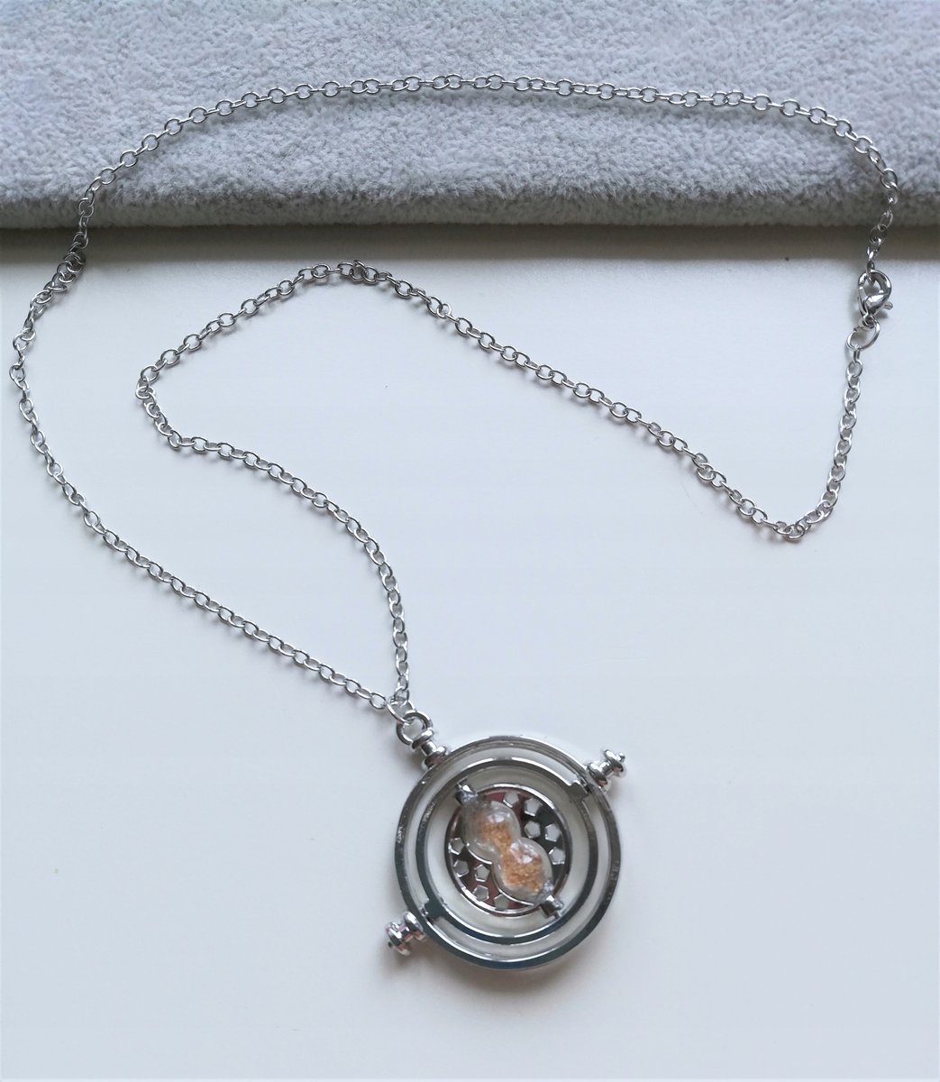 Naszyjnik 50cm Harry Potter Zmieniacz czasu klepsydra amulet gadżet 4cm