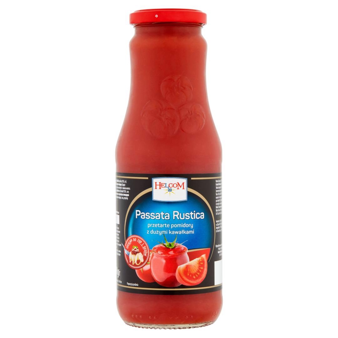 Helcom Passata Rustica Przetarte pomidory z dużymi kawałkami 690 g
