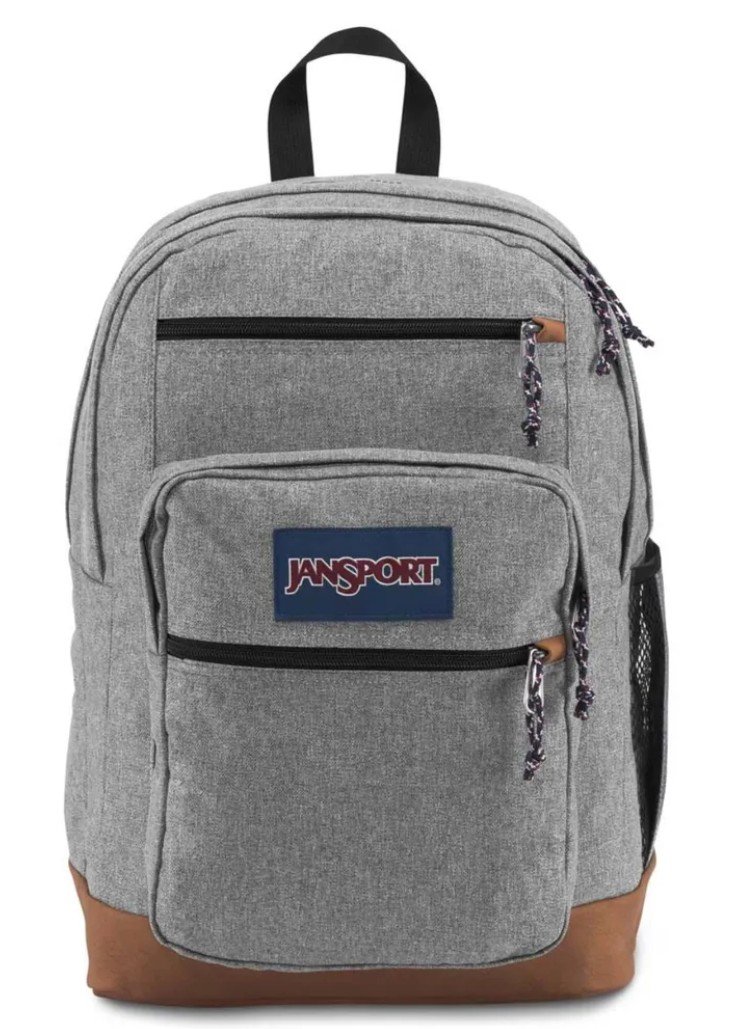 JanSport, Plecak miejski na laptopa, Cool Student, EK0A5BAKZ931, szary