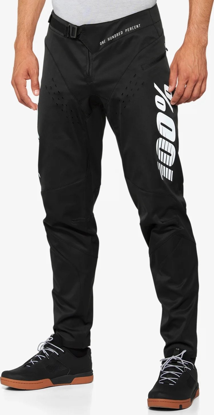 100% Spodnie męskie 100% R-CORE Pants black roz. 28 EUR 42 NEW 2022