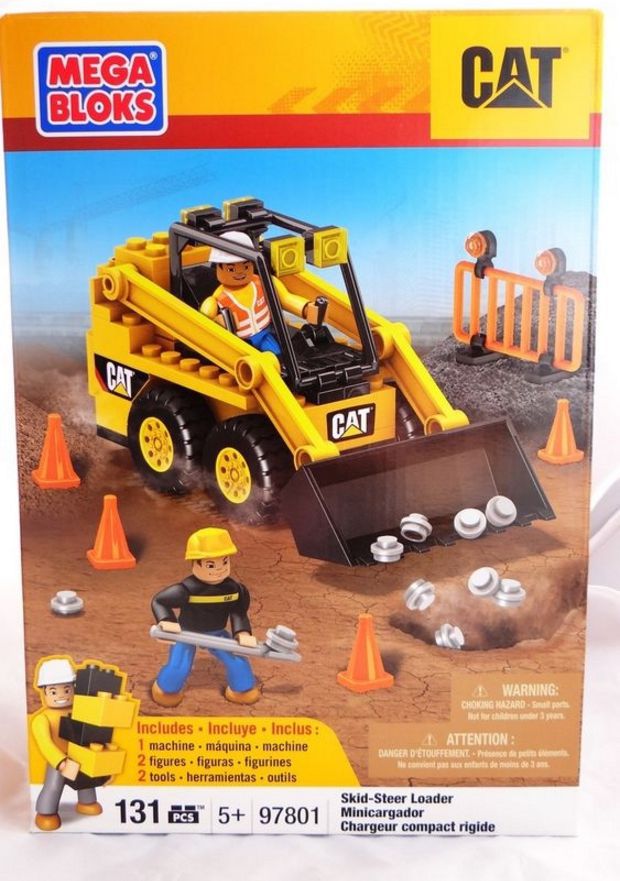 Mega Bloks CAT BUDOWLANE SPYCHACZ 97801