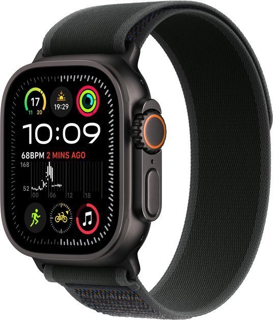 Apple Watch Ultra 2 GPS + Cellular 49mm Black Titanium Case Trail Loop M/L Czarny