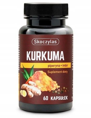 Kurkuma piperyna+imbir, reweratrol,kwercetyna 60 kapsułek