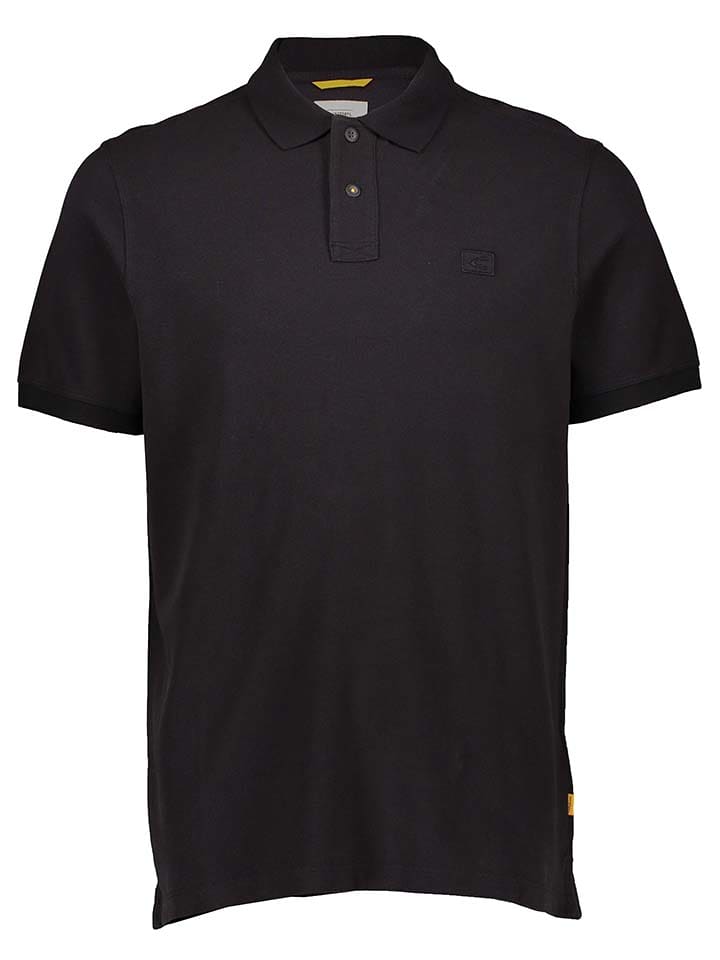 Camel Active Koszulka polo w kolorze czarnym