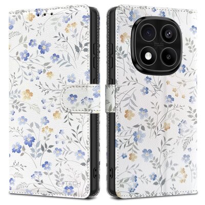 Etui TECH-PROTECT Wallet Xiaomi Redmi Note 14 Pro 5G/Pro+ Plus 5G/Poco X7 5G Kwiaty