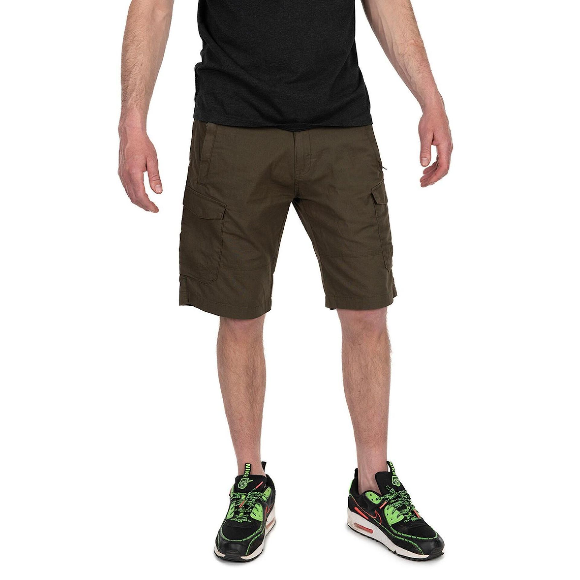SPODENKI WĘDKARSKIE FOX LW CARGO GREEN BLACK R. L