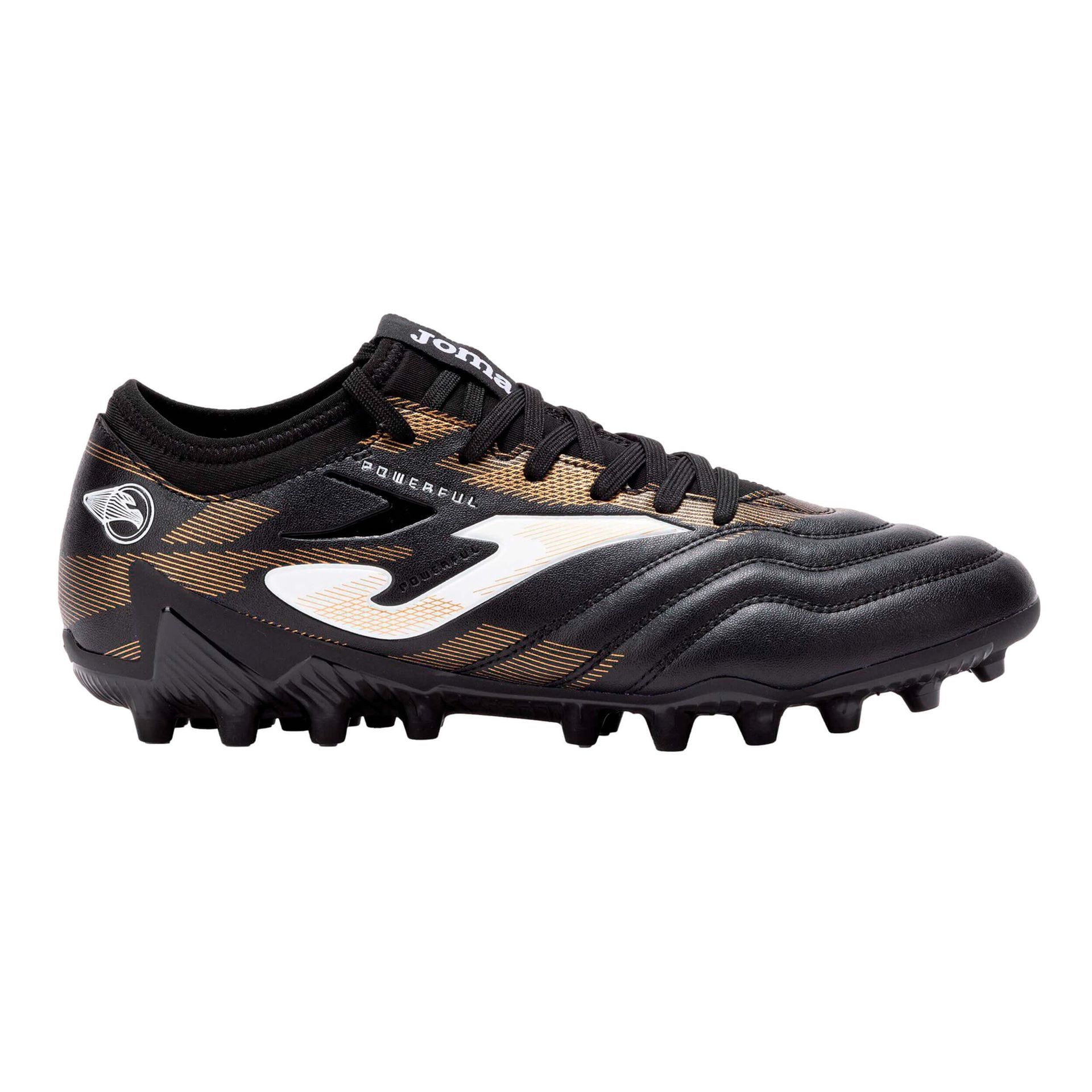 Buty piłkarskie męskie Joma Powerful AG black/gold WYSYŁKA W 24H 30 DNI NA ZWROT