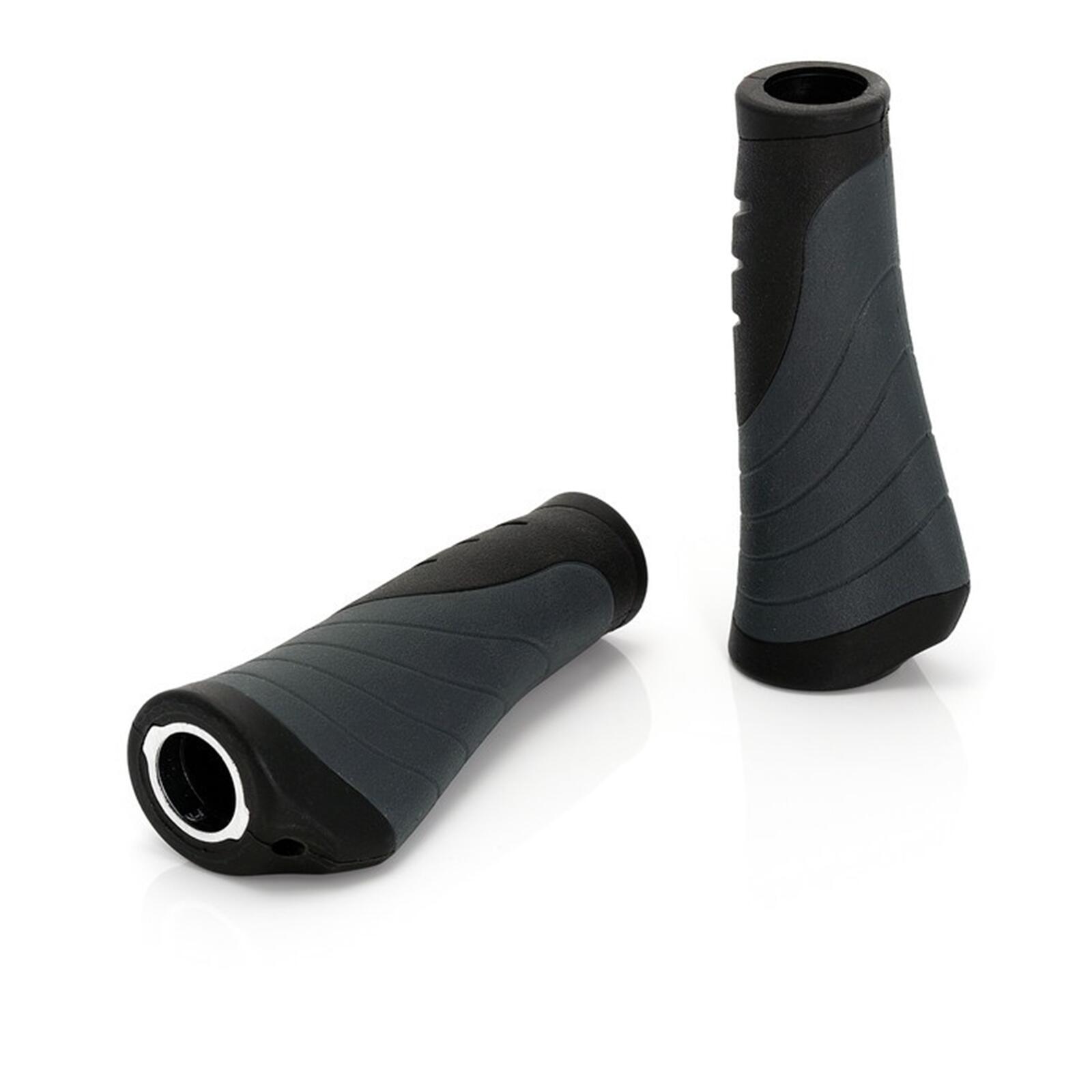 XLC Uchwyty  Ergonomic GR-S04, czarny/szary, 135 MM, 2501585200 2501585200_schwarz/grau_135 mm