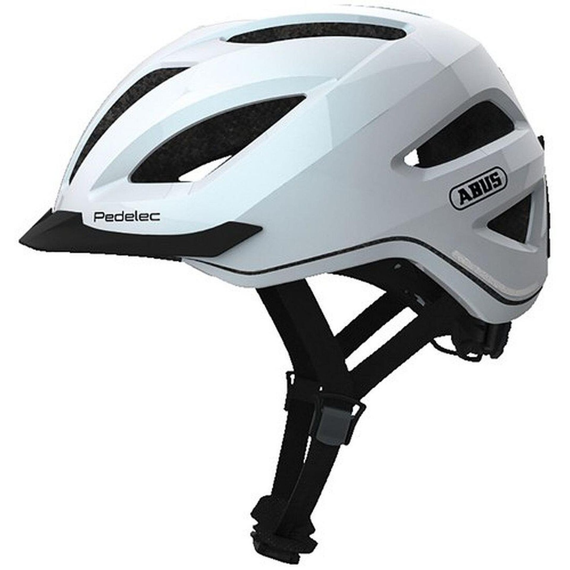 Abus Pedelec 1.1 Kask rowerowy, pearl white M 52-57cm 2020 Kaski miejskie i trekkingowe 81911
