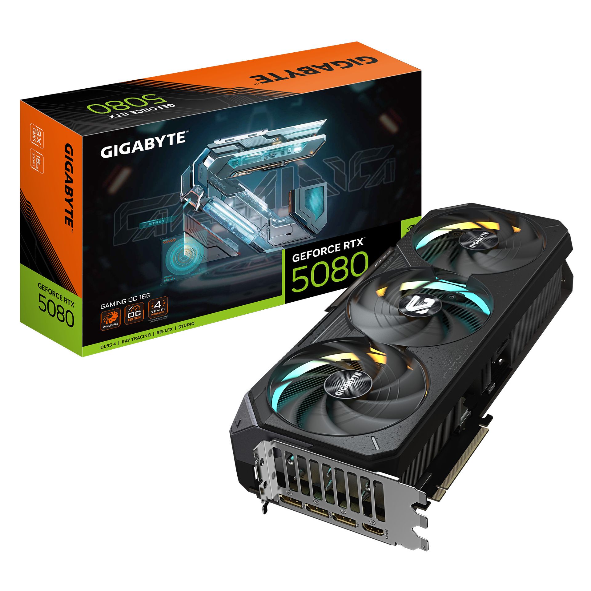 Gigabyte GeForce RTX 5080 Gaming OC 16GB GDDR7 (GV-N5080GAMING OC-16GD)