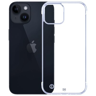 Etui 3MK Just20g Clear Case do Apple iPhone 14 Plus Transparentny