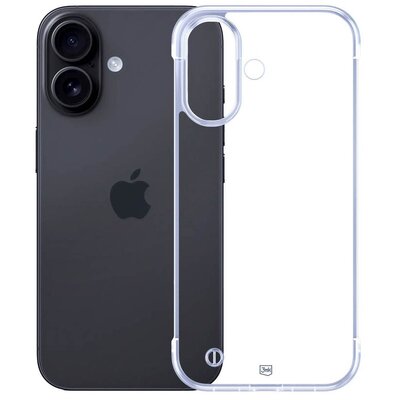 Etui 3MK Just20g Clear Case do Apple iPhone 16 Transparentny