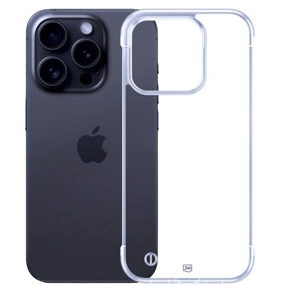 Etui 3MK Just20g Clear Case do Apple iPhone 16 Pro Transparentny