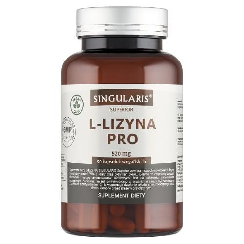 SINGULARIS Superior L-Lizyna Pro, 90 kaps.
