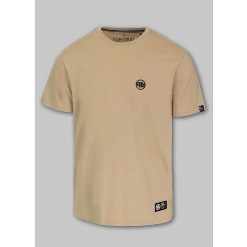 Pit Bull T-Shirt Koszulka Lekka Small Logo Sand