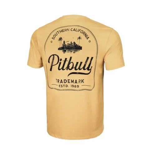 Pit Bull T-Shirt Koszulka Lekka So Cal Yellow