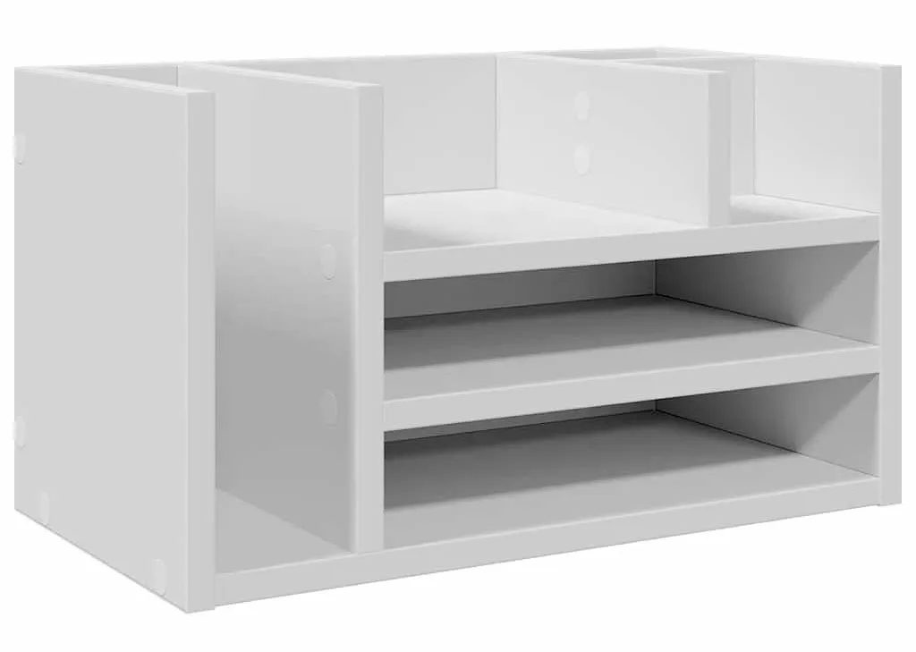 Elior Biały organizer z przegródkami na biurko M6-C93