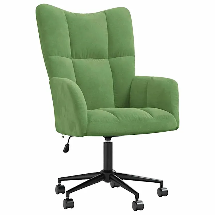 Fotel Do Biurka Glamour Jasnozielony Suri 4X
