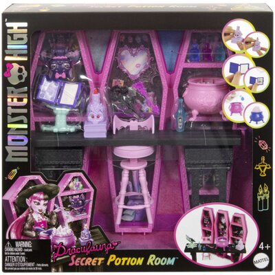 Zestaw akcesoriów MONSTER HIGH Sekretny Pokój Eliksirów Draculaury JBF15