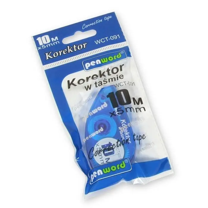 Korektor w taśmie 5mmx10m - Penword