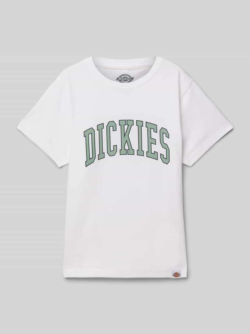 T-shirt z nadrukiem z logo model ‘AITKIN’