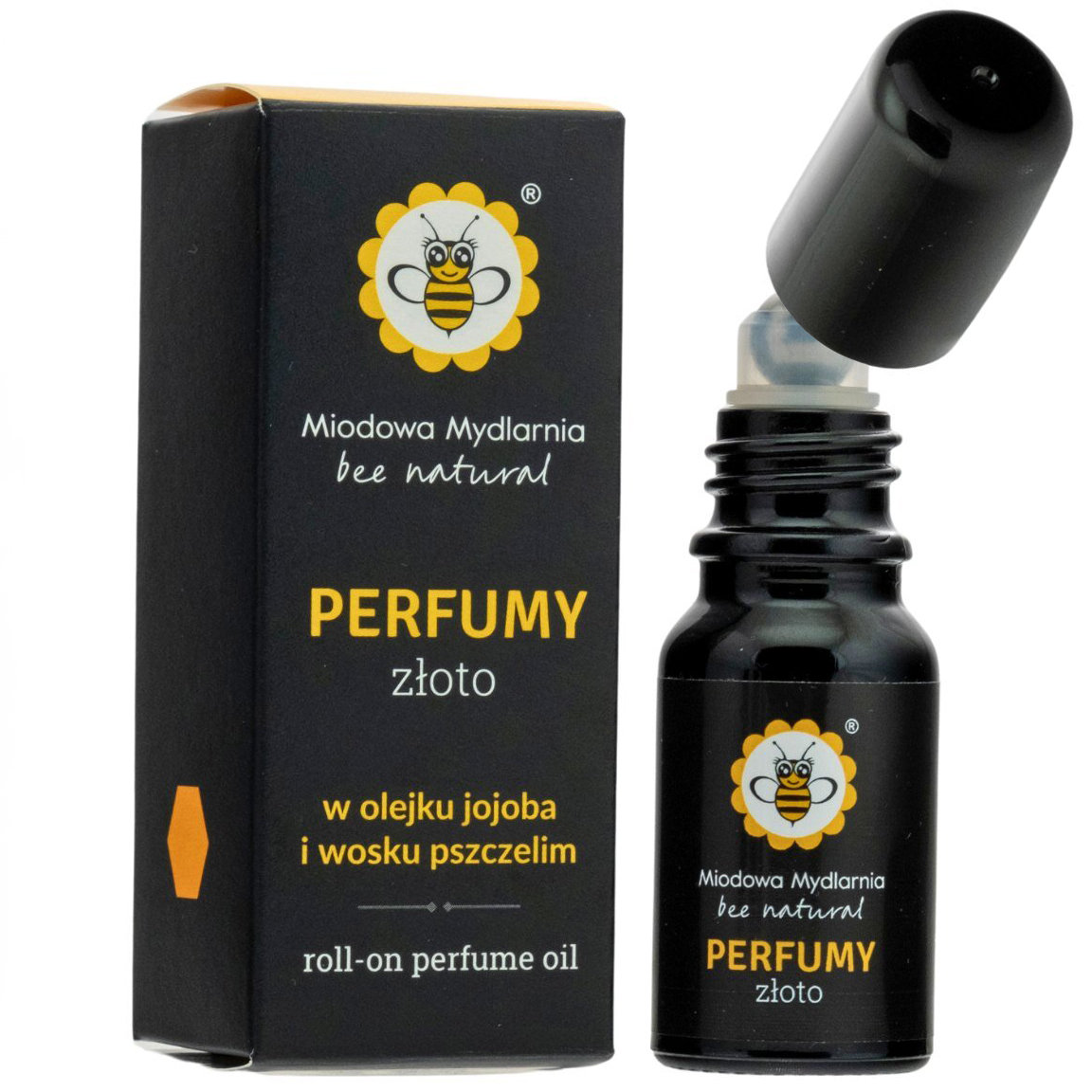 Miodowa Mydlarnia perfumy roll-on ZŁOTO