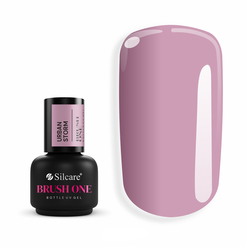 Silcare Żel w pędzelku Brush One Bottle Gel Urban Storm 15g