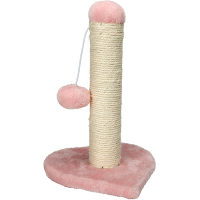 Drapak dla kota 21 x 21 x 30 cm różowy