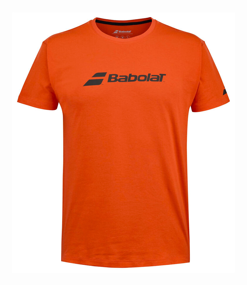 Koszulka męska Babolat Exercise Babolat Tee Men Fiesta Red M
