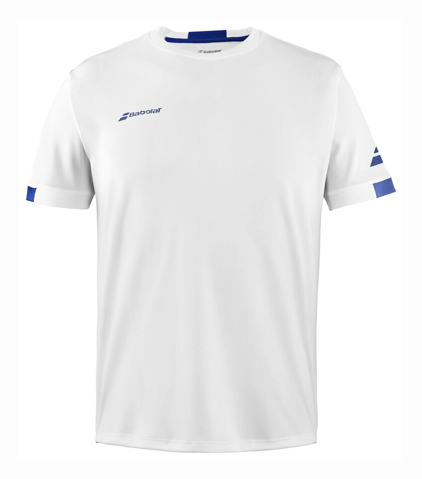 Koszulka męska Babolat Play Crew Neck Tee Men White/White L