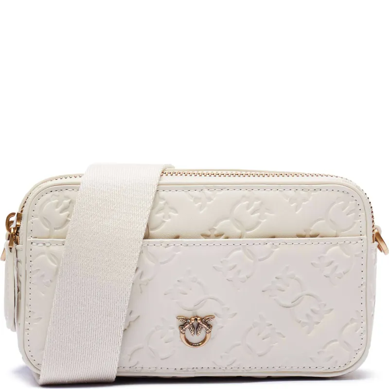 Pinko Skórzana listonoszka NASTRO VITEL