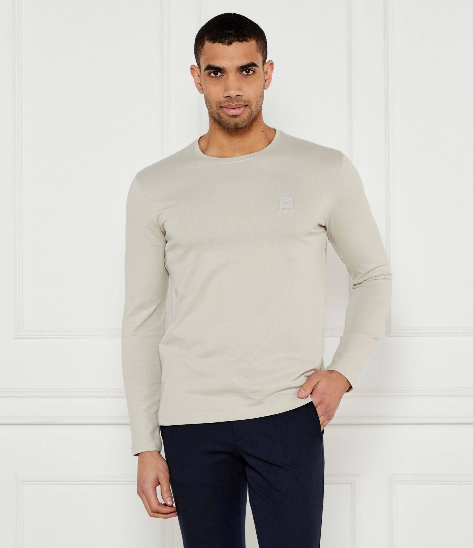 BOSS ORANGE Longsleeve Tacks Regular Fit