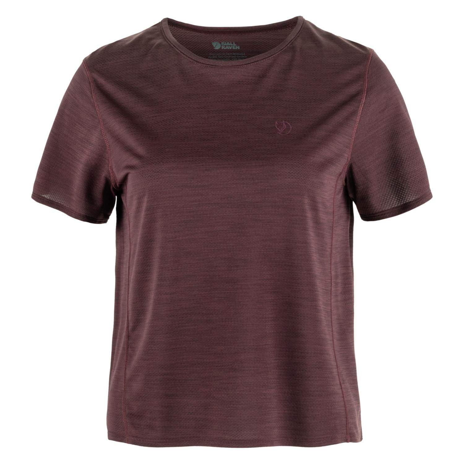 Damska koszulka Fjallraven Abisko Lite Short-Sleeve port - L