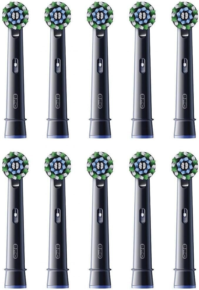 Oral-B Pro CrossAction Wymienne końcówki 10 sztuk czarne
