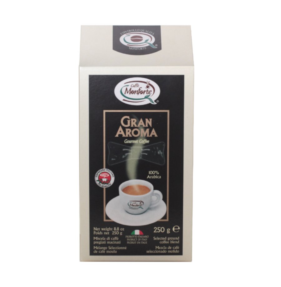 MONFORTE, Gran Aroma Ground Coffee 100% Arabica, 250g