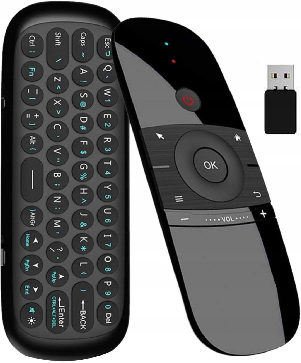 PILOT DO TV PC KLAWIATURA BEZPRZEWODOWA SMART 3w1