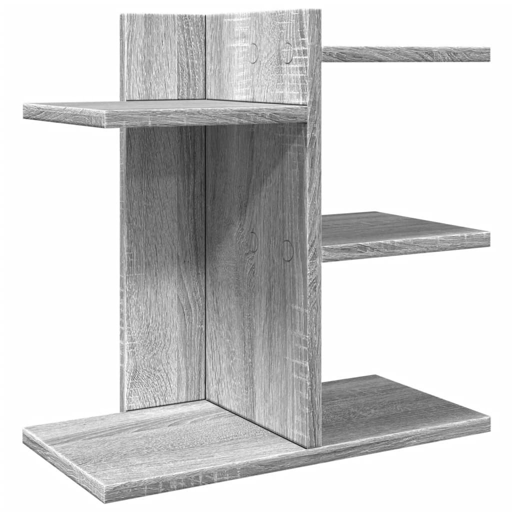 Organizer na biurko, szary dąb sonoma, 42x21,5x42