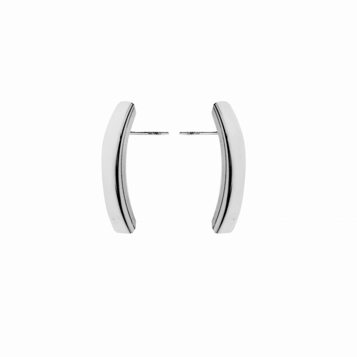 Srebrne kolczyki klasyczne gładkie patyczki pr925