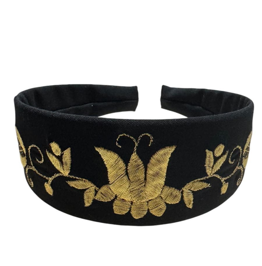 Opaska Na Głowę (Złotnica Kaszubska) (Czarna Tulipan)