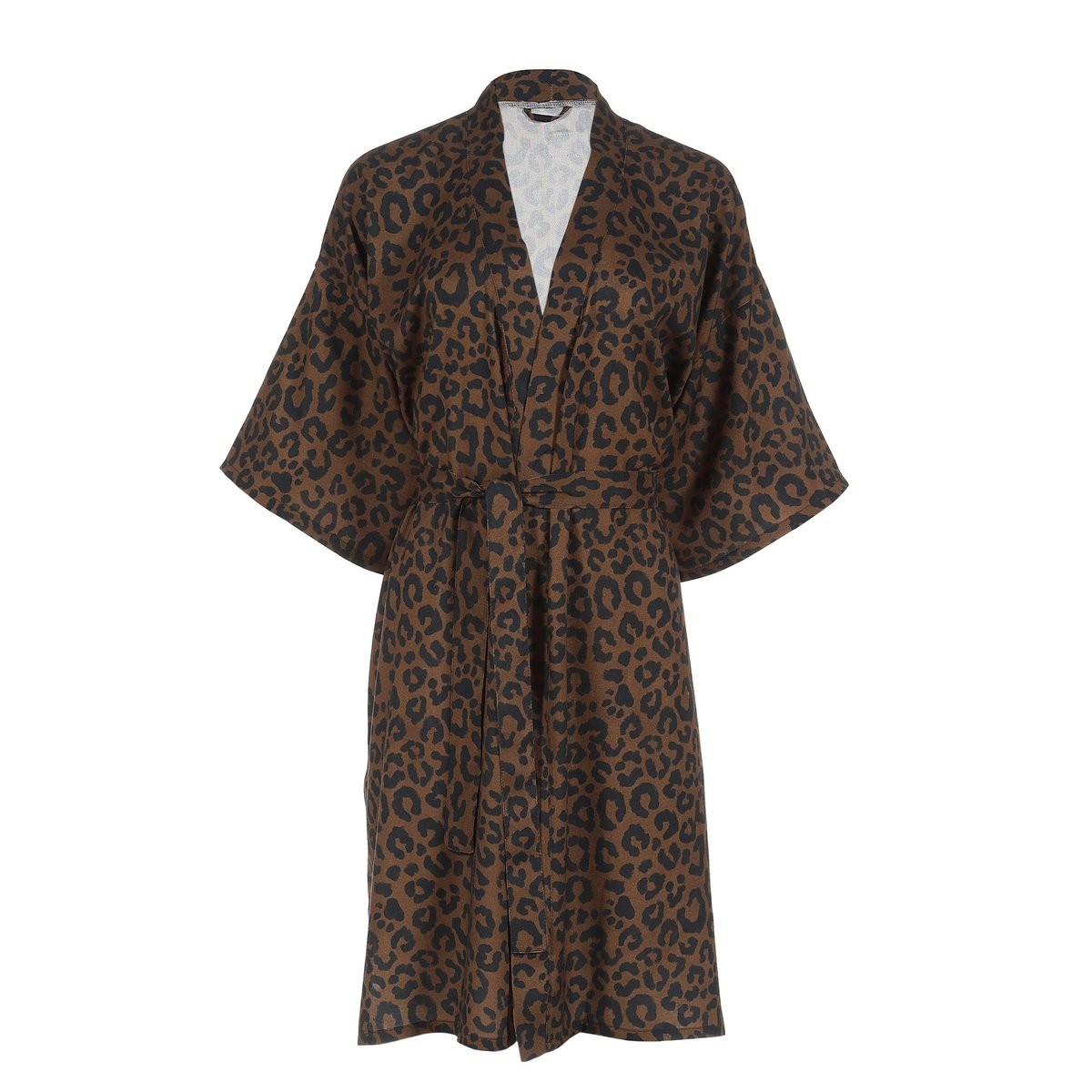 La Millou - Kimono Bambusowe LEOPARD CHOCO by Magdalena Lamparska