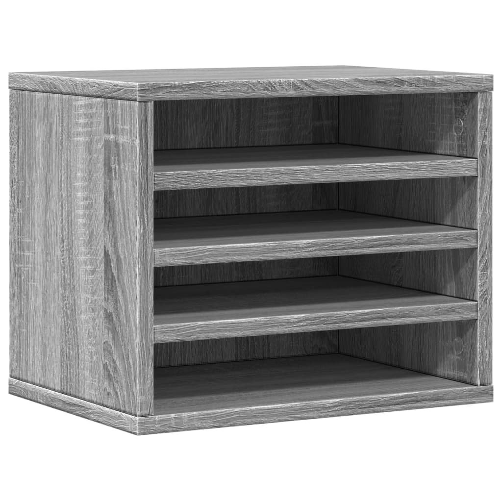 Organizer na biurko, szary dąb sonoma, 36x26x29,5