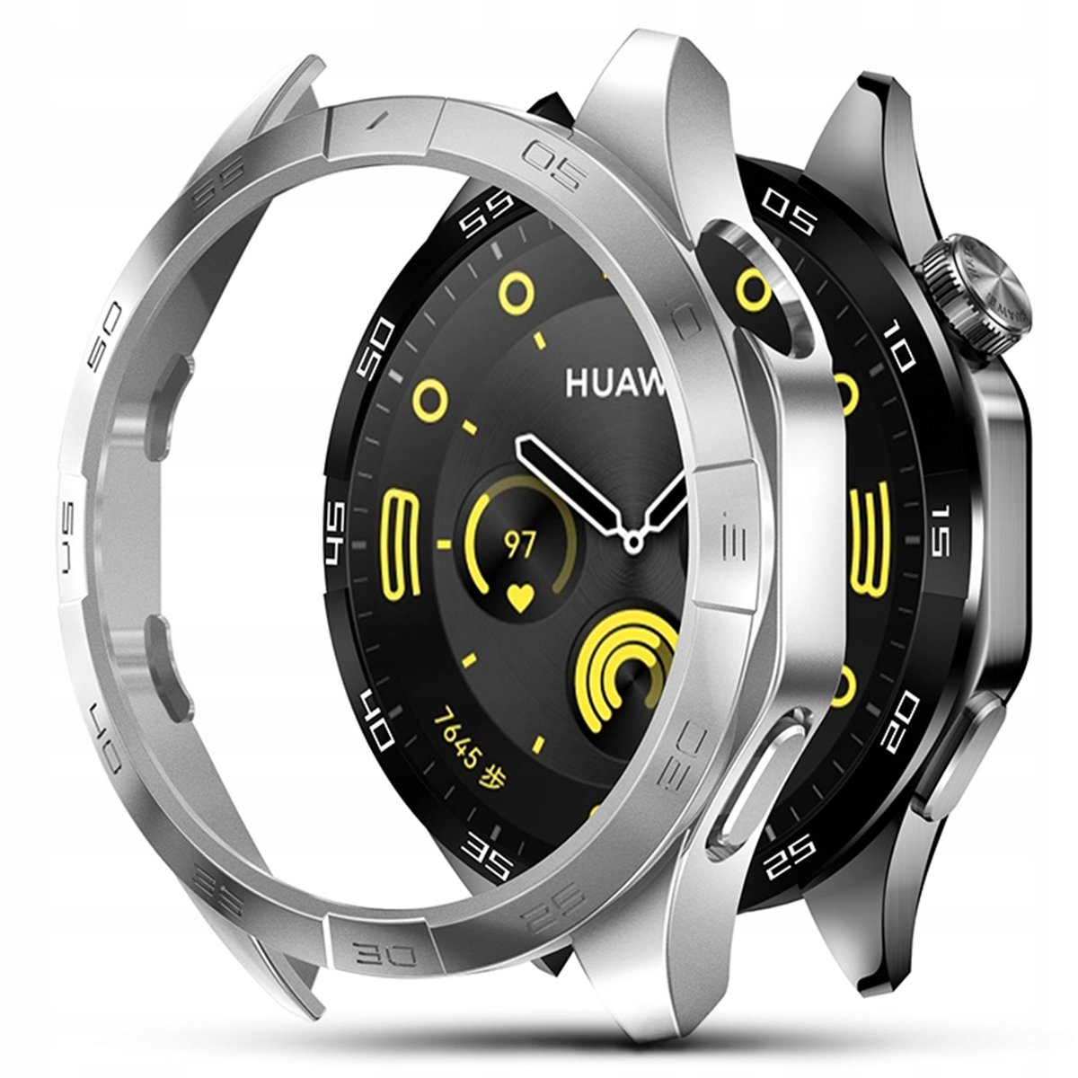 ETUI HUAWEI WATCH GT4 46mm - SREBRNE