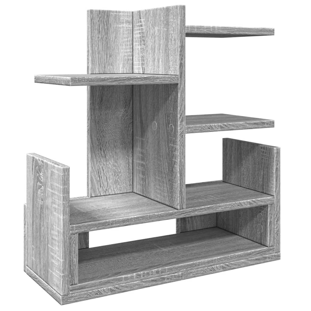 Organizer na biurko, szary dąb sonoma, 49x20x52,5