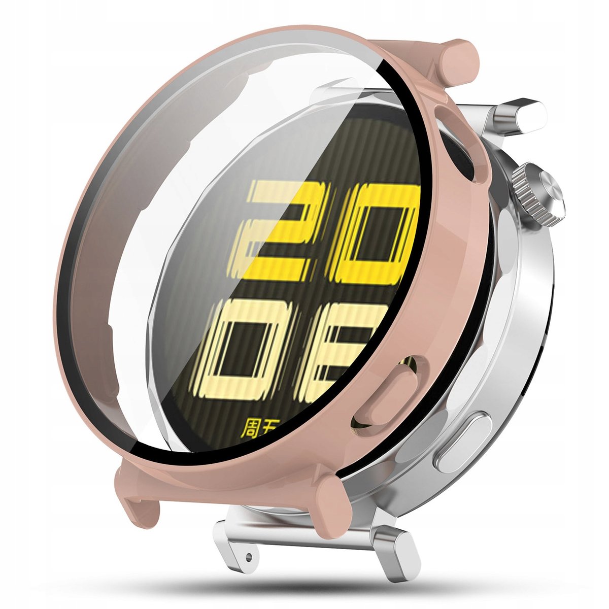 ETUI 2in1 HUAWEI WATCH GT5 41mm - RÓŻOWE