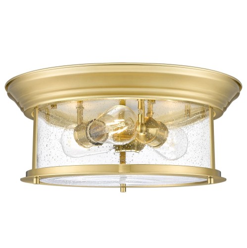 Warwick D39,5 lampa sufitowa 3xE27 mosiądz C03323BR