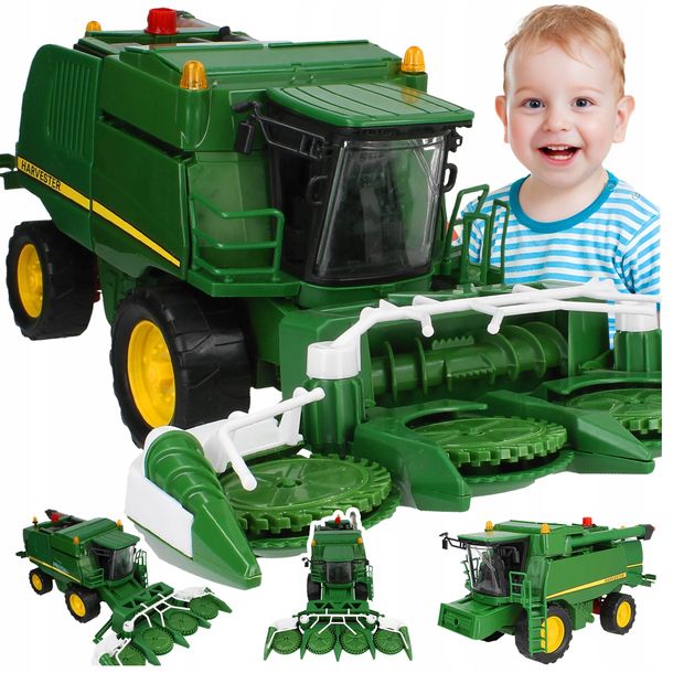 Duży Kombajn Do Kukurydzy Traktor Ruchome Elementy Heder Maszyny Rolnicze