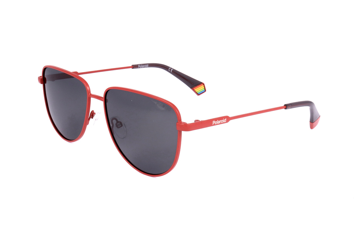 Okulary POLAROID PLD6196SX0Z3. Okulary przeciwsłoneczne, Kolor pomarańczowy. Unisex.