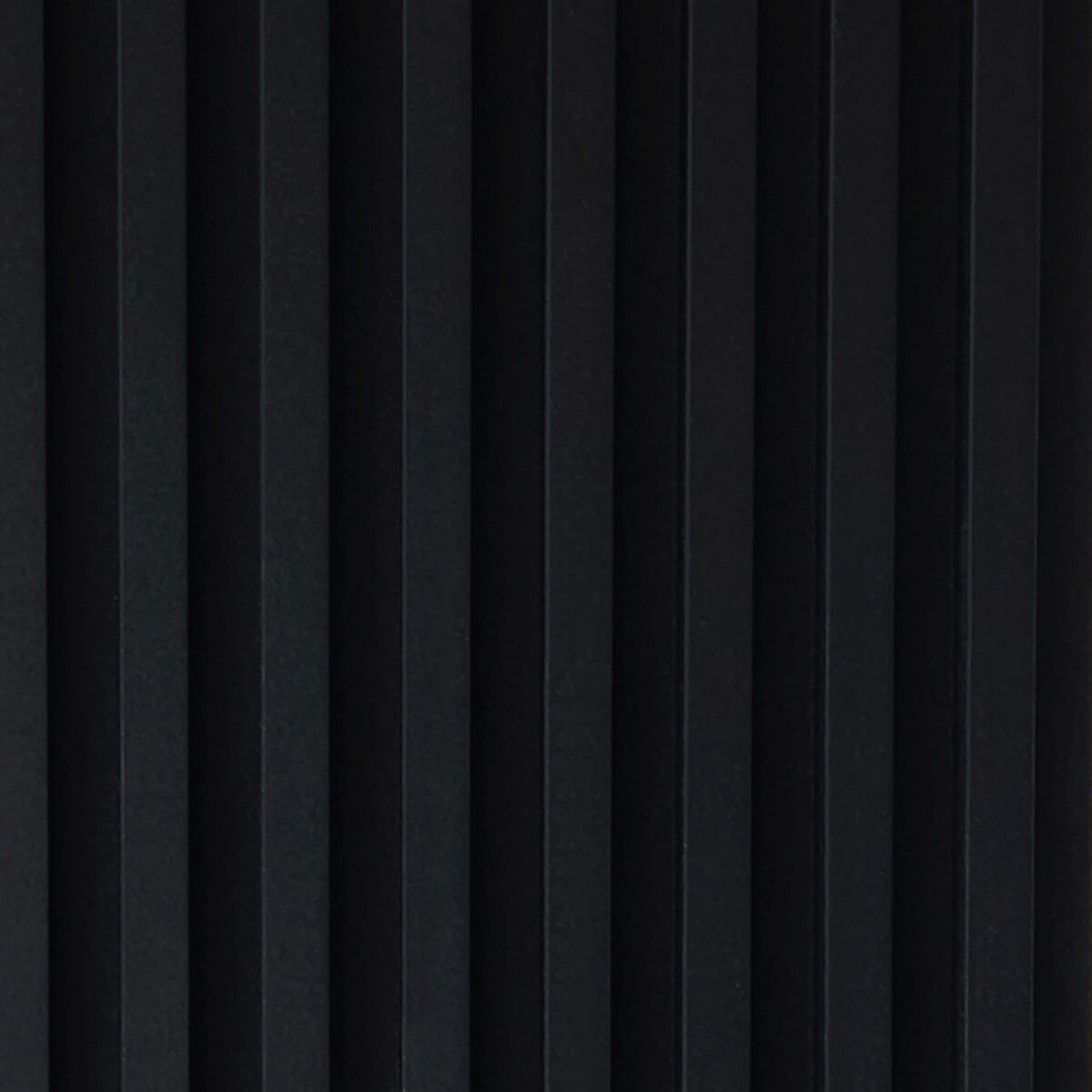 Lamele Ścienne Dekoracyjne Czarny Brokat 2,4 x 16,8 cm – dł. 2,7 m