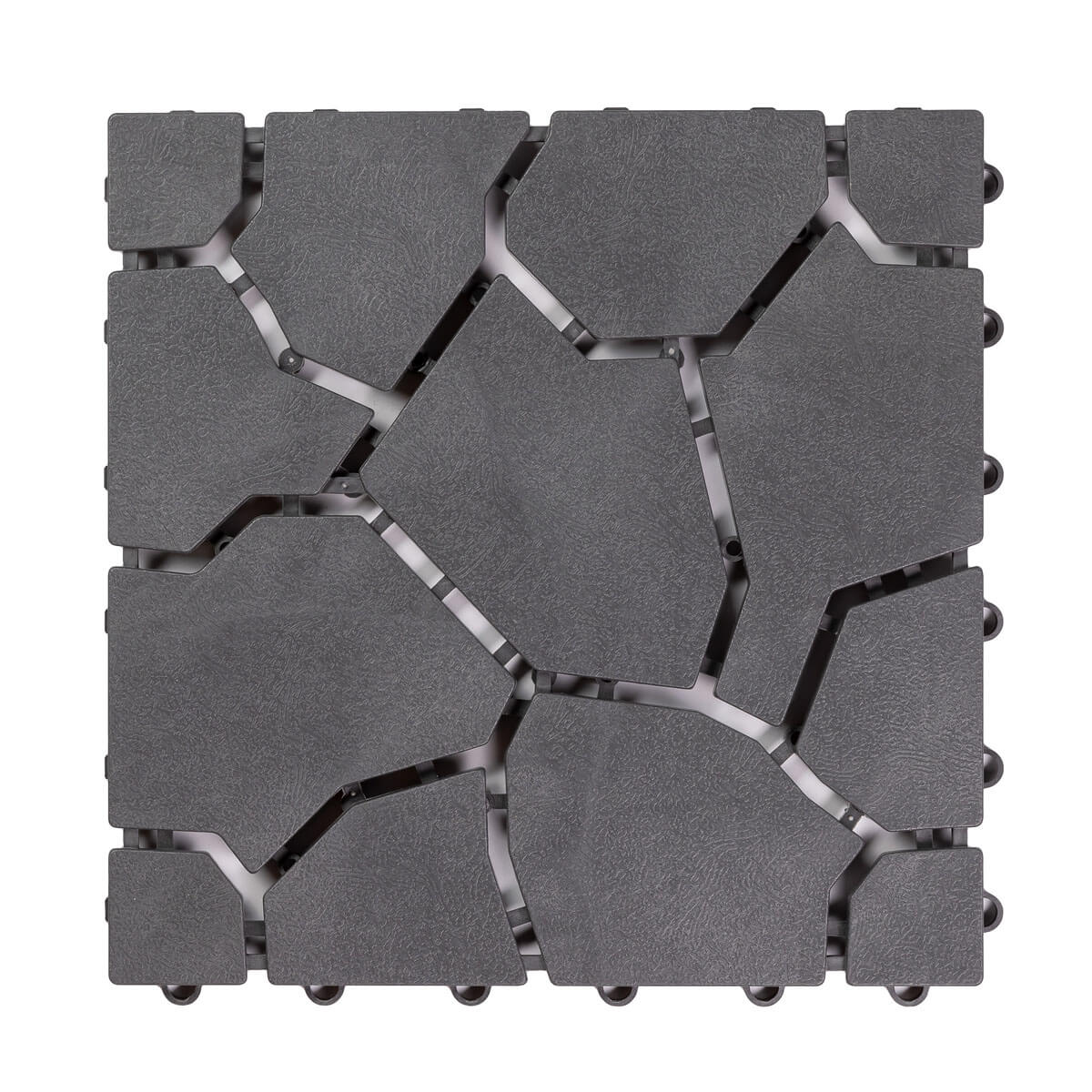 Płytka Ogrodowa Tarasowa Uni-Floor Kamień Szary 28 x 28 x 1,5 cm