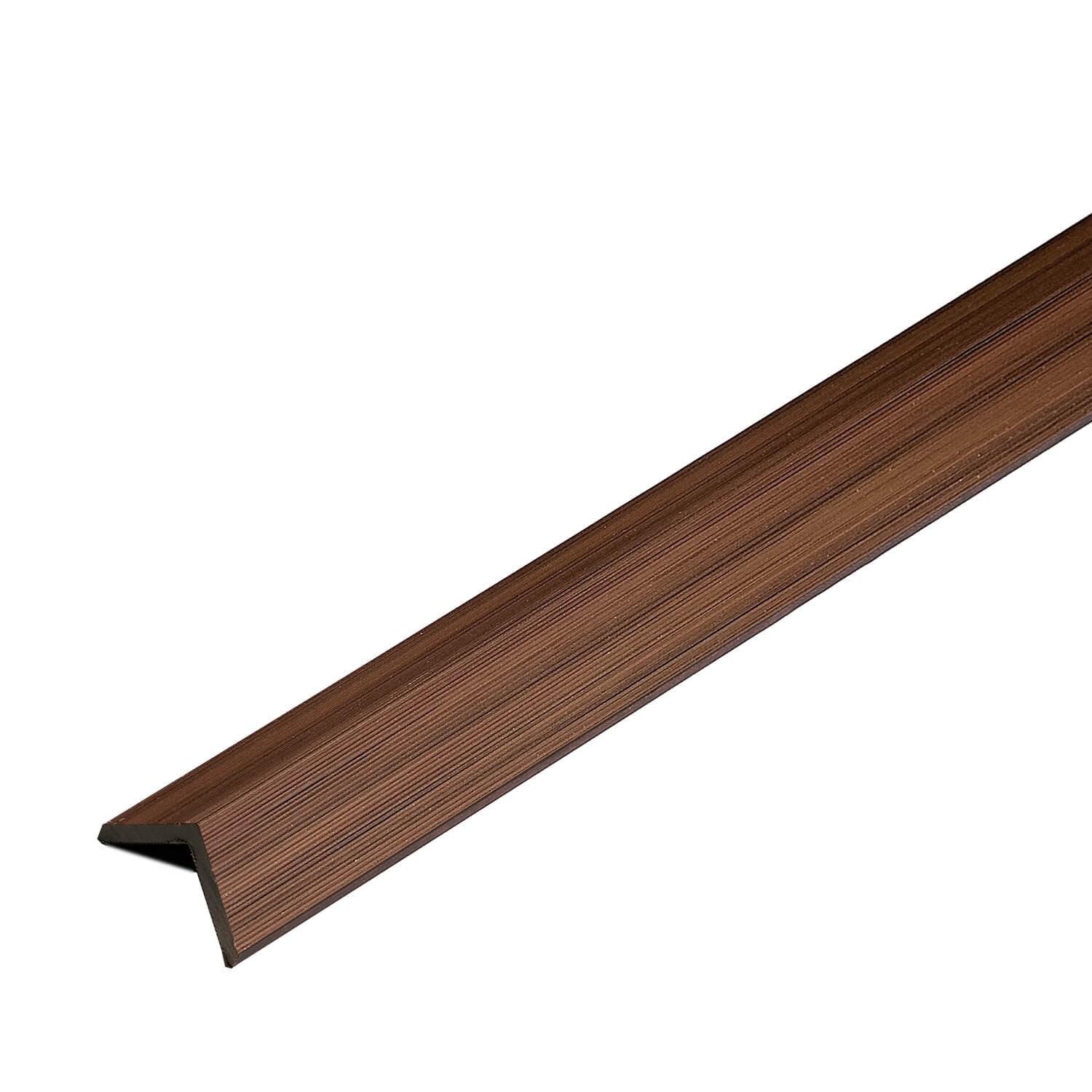 NOWOŚĆ Listwa Kompozytowa Kątowa Premium Teak 45x45 mm – dł. 2,9 m